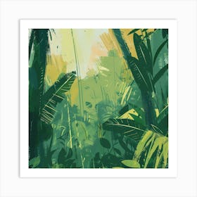 Tropical Jungle 6 Art Print