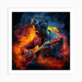 Acoustic Guitar 7 Art Print