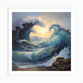 Heart Of The Ocean Art Print