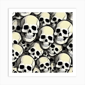 Skulls 9 Art Print