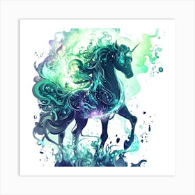 Unicorn 11 Art Print