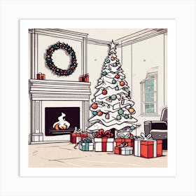 Christmas Tree 62 Art Print