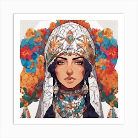 Asian Woman Art Print