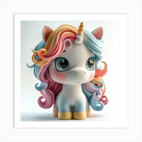 Unicorn 398 Art Print