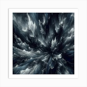 Waves Of Rage Art Print