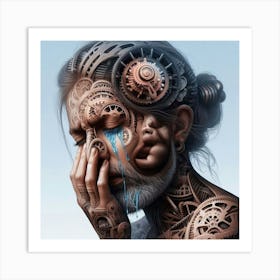 Cyborg 1 Art Print