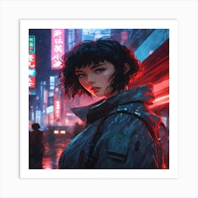 Ghost In The Shell Art Print