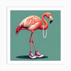 Flamingo 24 Art Print