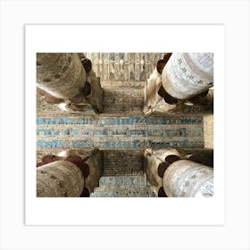 Egyptian Temple 34 Art Print