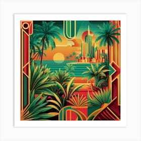 Santa Fe Art Print