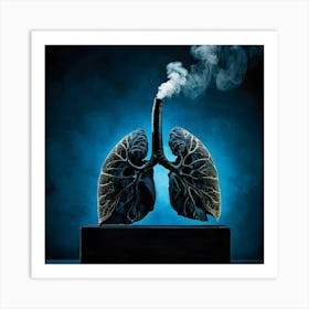 Lungs Stock Videos & Royalty-Free Footage 12 Art Print