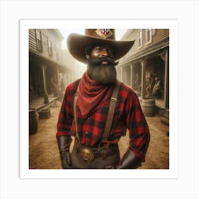 Cowboy 1 Art Print