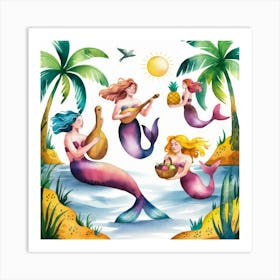 Tropical Serenade Art Print