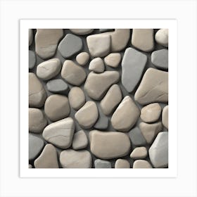 Stone Wall 6 Art Print