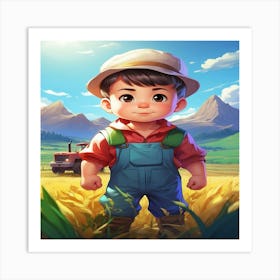 Farmer'S Life Art Print