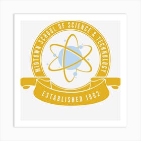 Midtown School Of Science & Technology Art Print