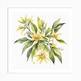 Sprig of ylang-ylang 5 Art Print