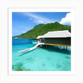 Fiji Island Resort 1 Art Print