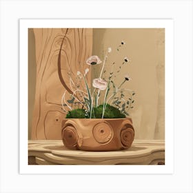 Potted Plants 1 Art Print