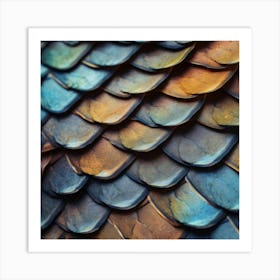 Dragon Scales 2 Art Print