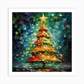 Christmas Tree 8 Art Print