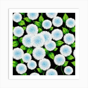 Chrysanthemums 45 Art Print