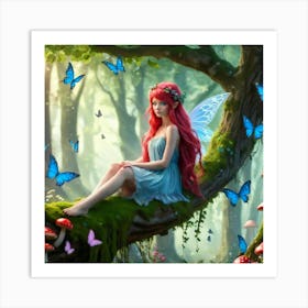 Enchanted Fairy Collection 23 Art Print