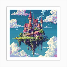 Castle In The Sky 8 Art Print