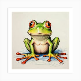 Frog! 21 Art Print