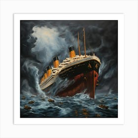 Titanic Art Print