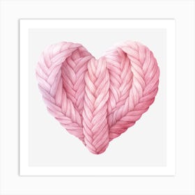 Heart Of Yarn 12 Art Print