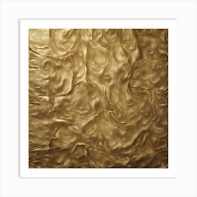 Gold Wall Art Print