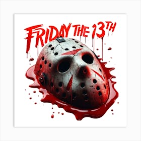 Friday The 13th Art Print