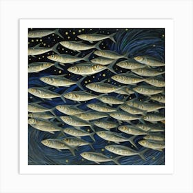 Sardines chapitre 1 Art Print