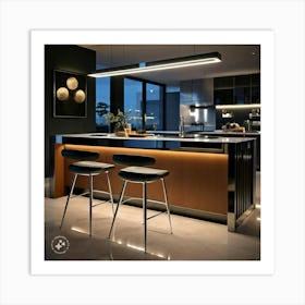 Modern Kitchen 4 Art Print