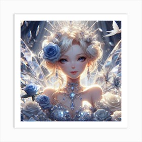 Ice Fairy 1 Art Print
