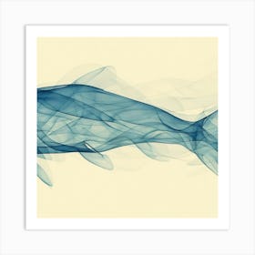 Abstract Fish Art Print