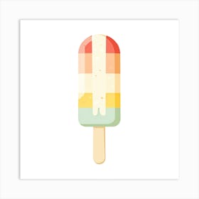 Popsicle Vector Illustration Art Print