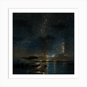 Night Sky Art Print