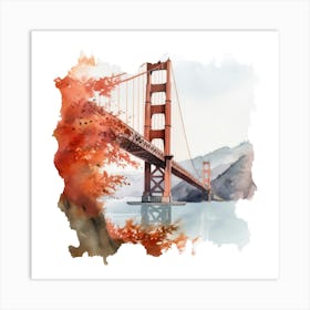 Golden Gate Bridge Art Print