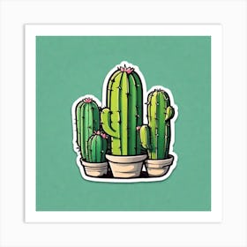 Cactus 60 Art Print