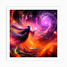 Creative Abstract Visual 52 Art Print