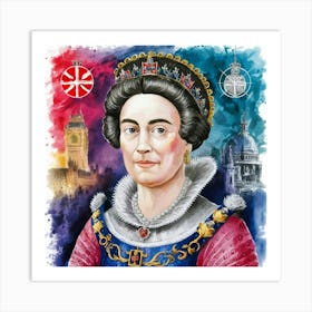 Queen Elizabeth I 19 Art Print