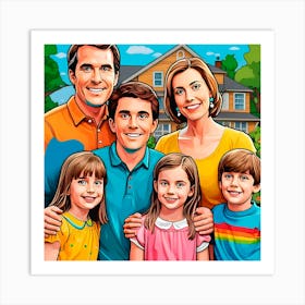 Family Portrait 2 Art Print