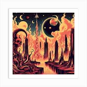 Infernal Contraptions Art Print