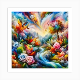 Dreamscape 4 Art Print