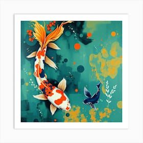 Koi Fish 65 Art Print