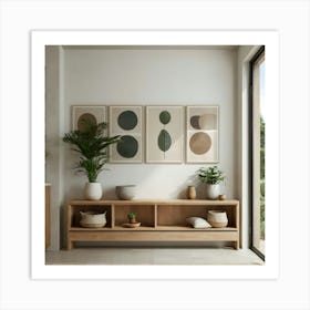 Modern Living Room 36 Art Print