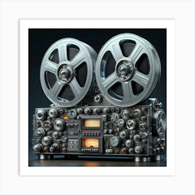 Reel To Reel 1 Art Print