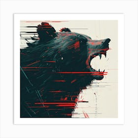 Bear'S Head Art Print